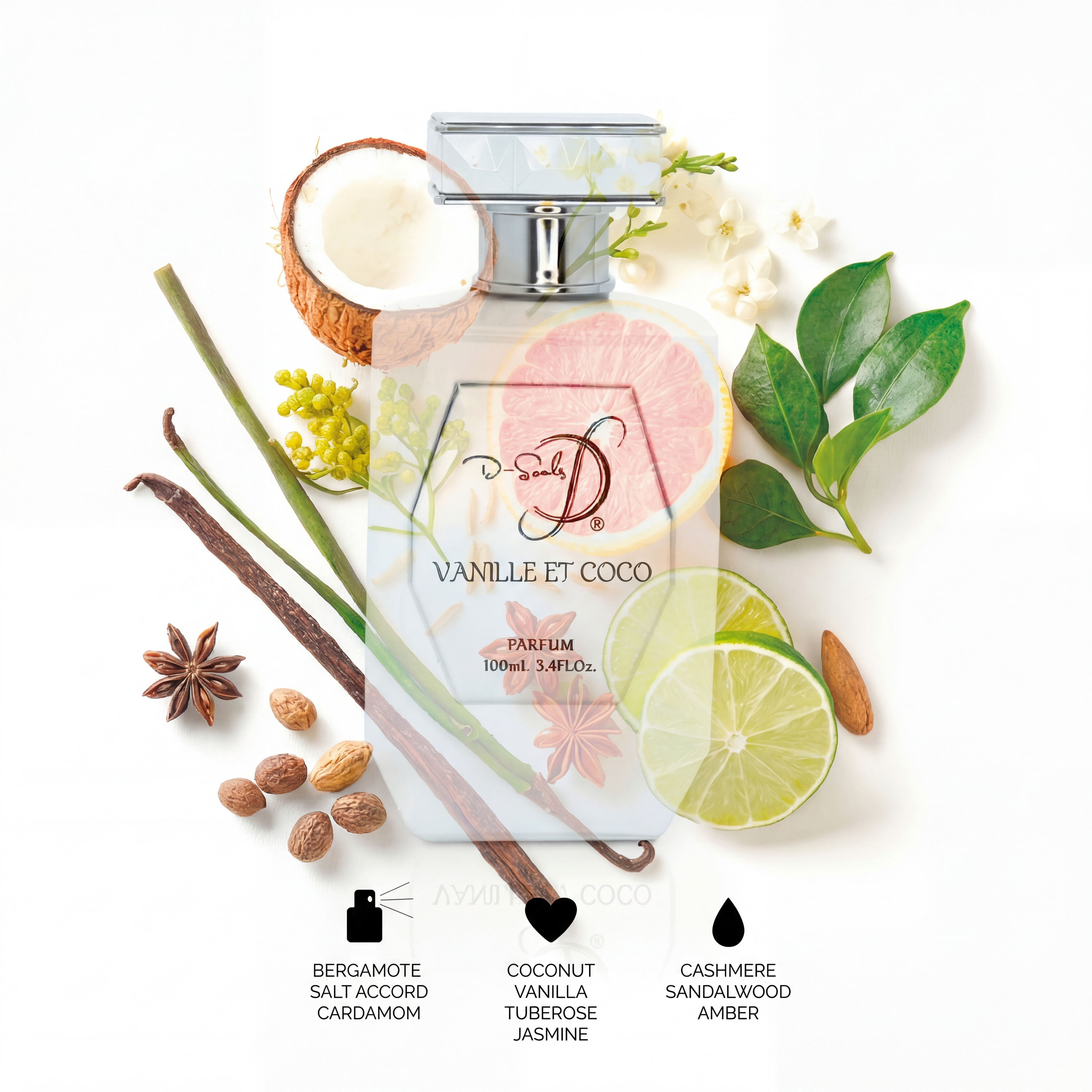 Vanille et Coco - D-SOULS 100 ml